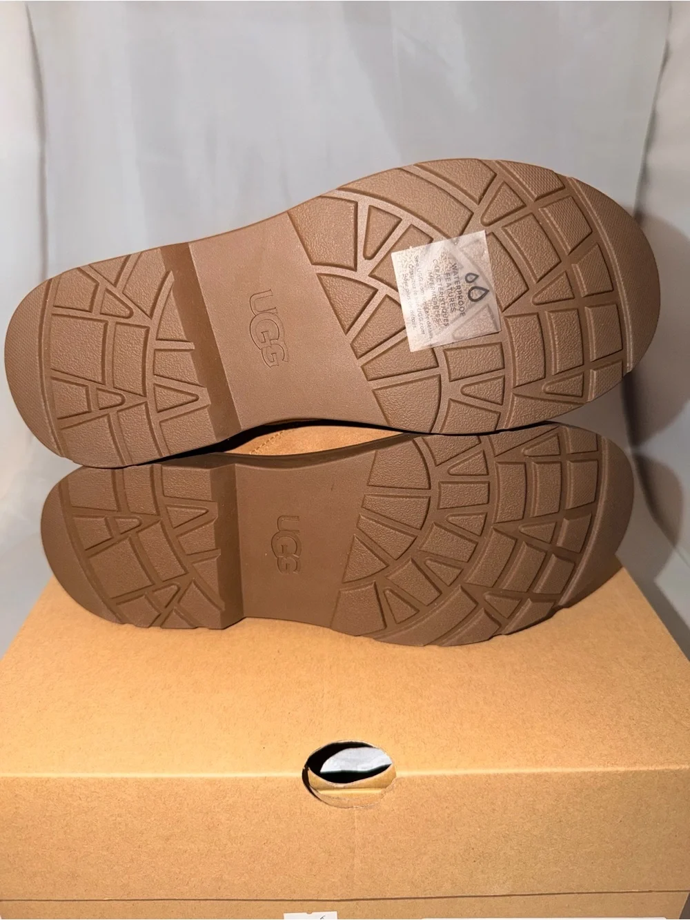 UGG Kids Azell Hiker Weather Boots- Chestnut